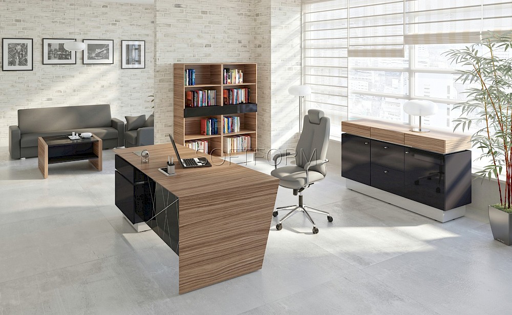 НОВИНКА!!! Представляем новую коллекцию итальянской мебели премиум-класса для кабинета руководителя «TRAPEZIO»!